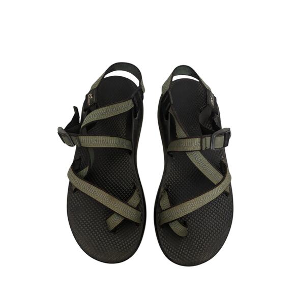 Chaco Sandals Mens 11 Olive Green Z/2 Classic Sport Toe Loop Vibram Adjustable main image 11